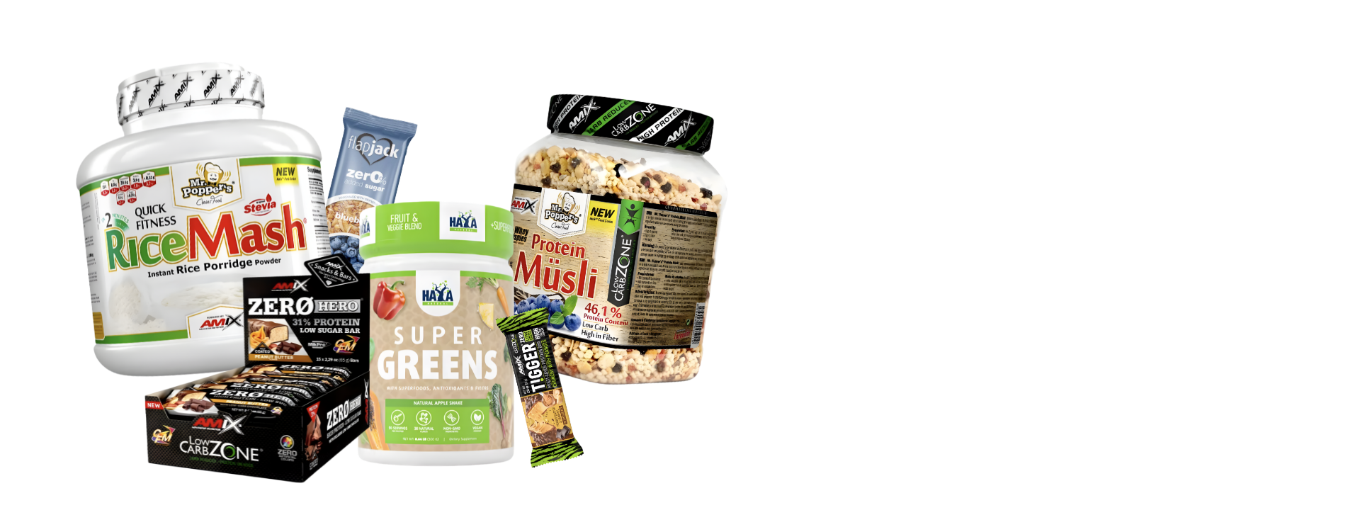 Fitness Brunch - egészéges csomagolt élelmiszerek, snack-ek