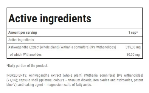 Trec Nutrition - Ashwagandha MAX - 60 kapszula