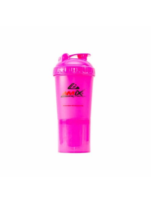 Amix Shaker Monster 600 ml & pillbox - pink