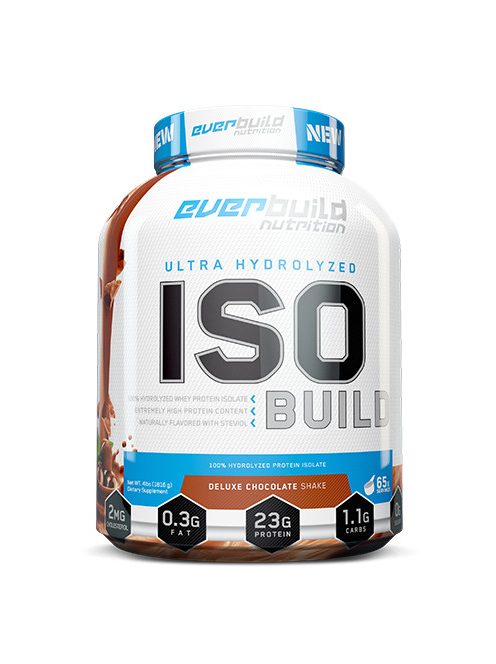 Everbuild Nutrition - Ultra Hydrolized Iso Build Protein 1816g Vanilla - Tejsavó fehérje izolátum, vanília