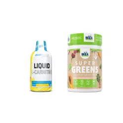   Liquid L-Carnitine Mango & Super Greens Lemon - Termékcsomag