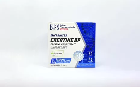 Balkan Pharma Creatine BP 30x5g - Ízesítetlen - Kreatin monohidrát
