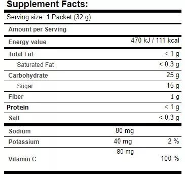 Amix Performance Rock's Gel Free - Cukormentes energiazselé - citrom-lime -20x32g