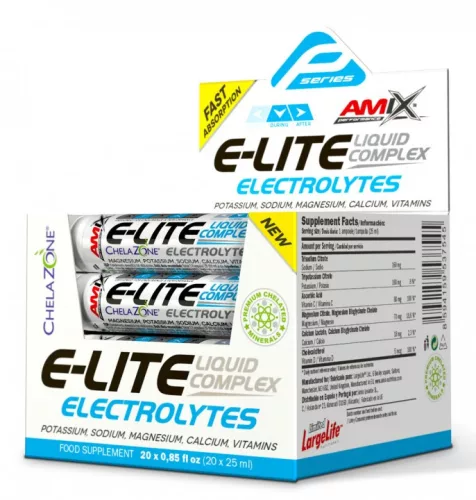Amix Performance E-Lite Liquid Electrolytes - elektrolit shot - narancs - 20x25ml 