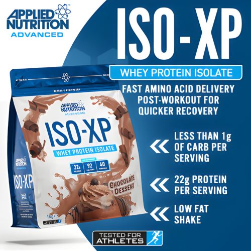 Applied ISO-XP Protein  - Tejsavófehérje izolátum - csokoládé - 1kg