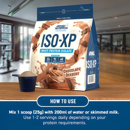 Applied ISO-XP Protein  - Tejsavófehérje izolátum - csokoládé - 1kg