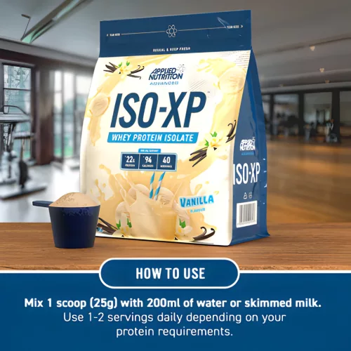 Applied ISO-XP Protein  - Tejsavófehérje izolátum - vanília - 1kg