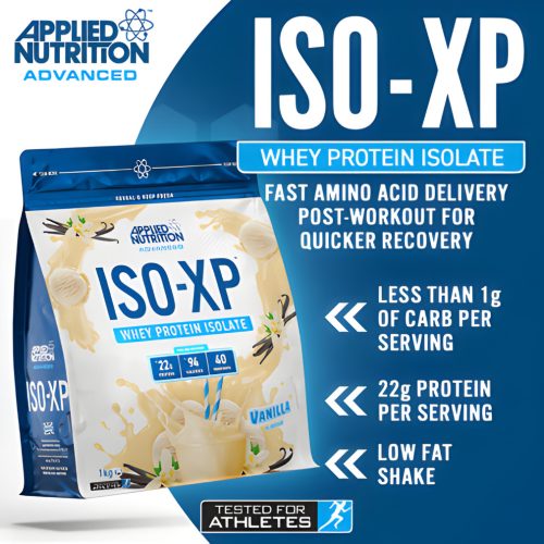 Applied ISO-XP Protein  - Tejsavófehérje izolátum - vanília - 1kg
