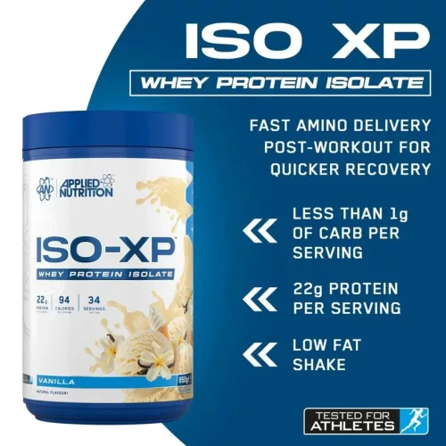 Applied ISO-XP Tejsavófehérje izolátum - eper - 850g