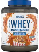 Applied Nutrition - Critical Whey Protein 2kg - Toffee Popcorn - Tejsavó Fehérje, karamelles pattogatott kukorica