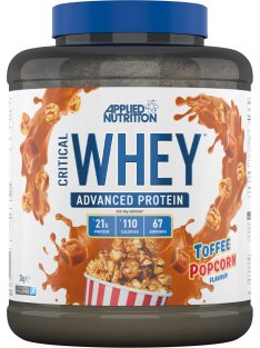   Applied Nutrition - Critical Whey Protein 2kg - Toffee Popcorn - Tejsavó Fehérje, karamelles pattogatott kukorica