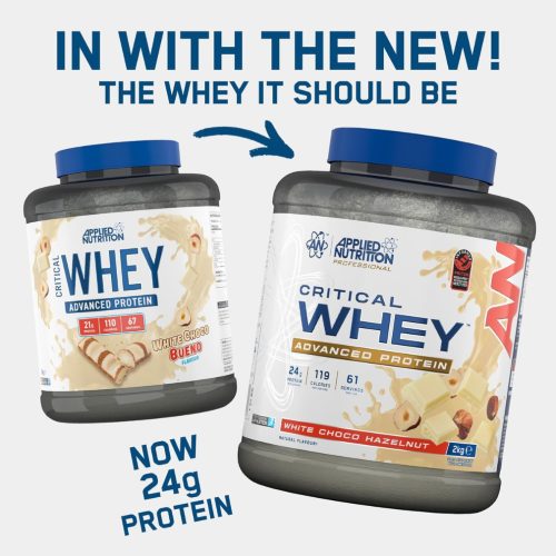 Applied Critical Whey Protein  - Tejsavófehérje mátrix - fehér csokoládé mogyoró - 2000g