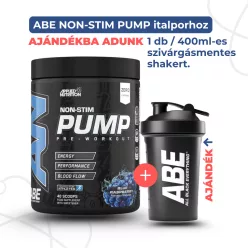   Applied ABE Non-Stim Pump - Stimulánsmentes edzés előtti italpor - kékmálna - 500g