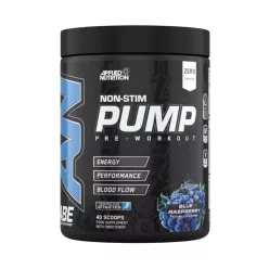   Applied ABE Non-Stim Pump - Stimulánsmentes edzés előtti italpor - kékmálna - 500g