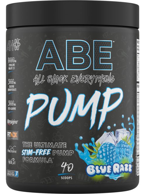 Applied Nutrition - ABE Pump 500g - Blue Razz - Stimulánsmentes edzéselőtti formula