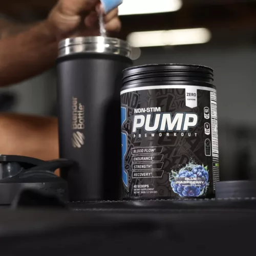Applied ABE Non-Stim Pump - Stimulánsmentes edzés előtti italpor - kékmálna - 500g