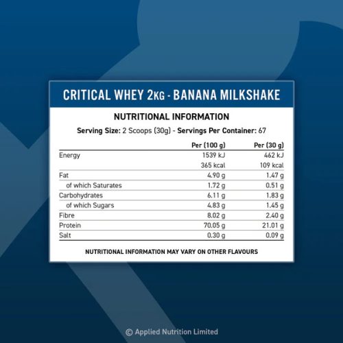 Applied Critical Whey Protein  - Tejsavófehérje mátrix - csokoládé - 2000g