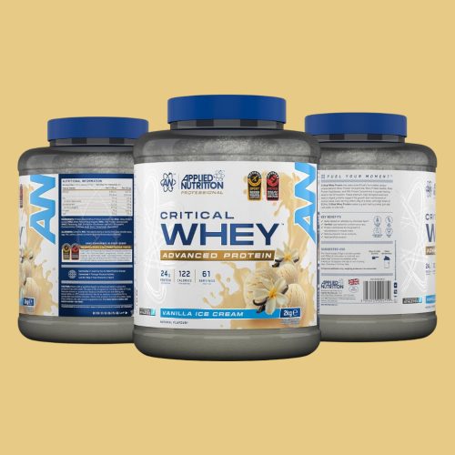 Applied Critical Whey Protein  - Tejsavófehérje mátrix - vanília - 2000g