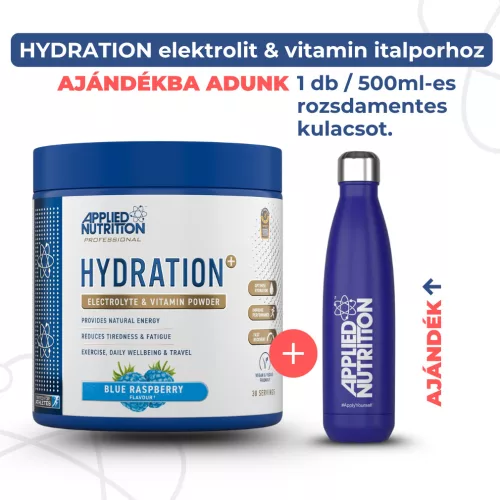 Applied Hydration - Elektrolit és Vitamin italpor - kékmálna - 240g