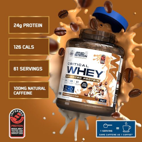 Applied Critical Whey Protein  - Tejsavófehérje mátrix - frapuccino - 2000g