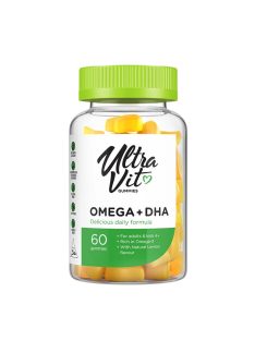 Vplab - Ultravit Omega + DHA 60 - gumivitamin