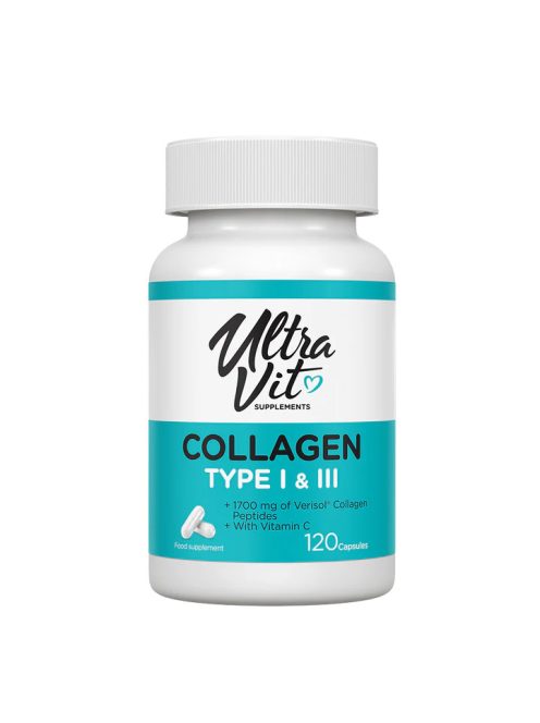 Vplab - Collagen Type I & III 120 caps. - kollagén kapszula