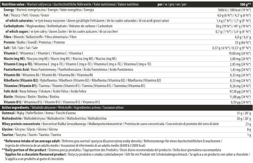 Trec Boogie Oat Gainer - Izomtömegnövelő italpor - csokoládé - 2000g