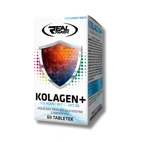 Real Pharm Kolagen+ Marha kollagén - 60 tabletta