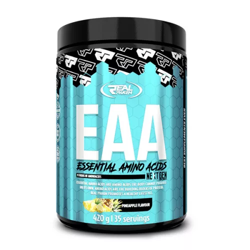 Real Pharm EAA Esszenciális aminosav italpor - ananász íz - 420g