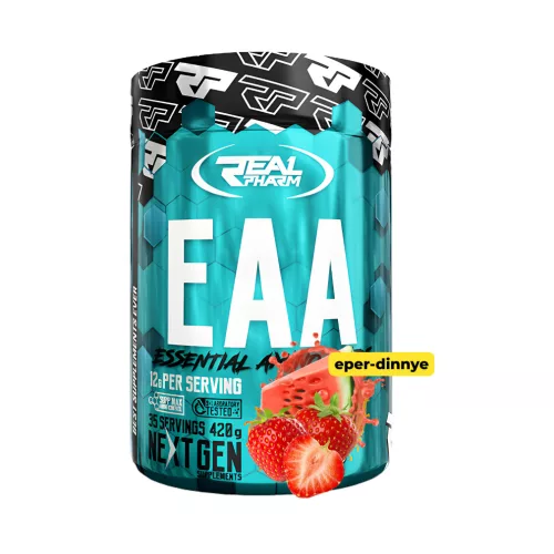 Real Pharm EAA Esszenciális aminosav italpor - eper-dinnye íz - 420g