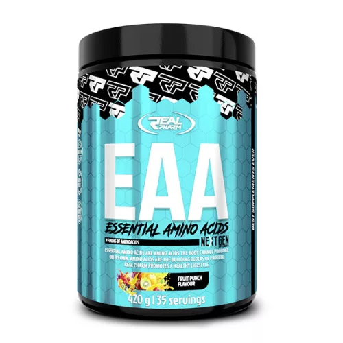 Real Pharm EAA Esszenciális aminosav italpor - gyümölcspuncs íz - 420g