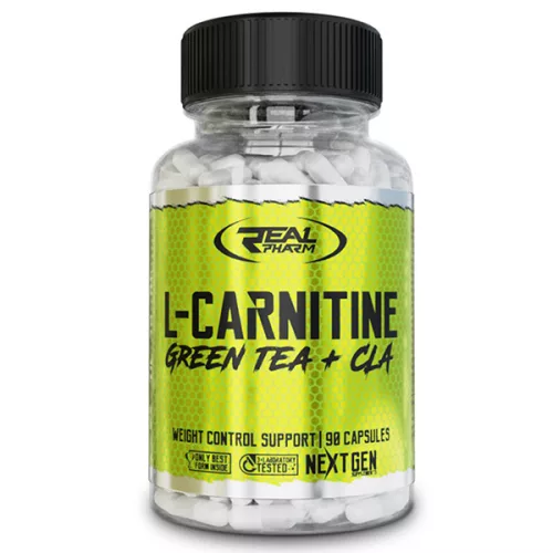 Real Pharm L-Carnitine Green Tea CLA – 90 kapszula