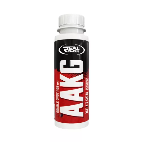 Real Pharm - AAKG 8000mg 12x80ml - Arginin alfa-ketoglutarát - shot
