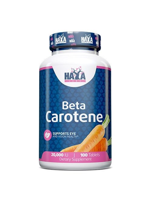 Haya Labs - Natural Beta Carotene 20000 IU / 100 tabs.