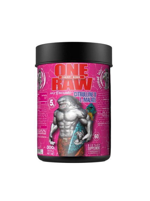Zoomad Labs One Raw L-citrulline malate 300g - cherry bomb