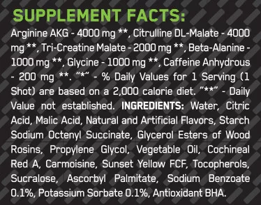EverBuild Energy - Edzés előtti shot - pink grapefruit - 20x70ml