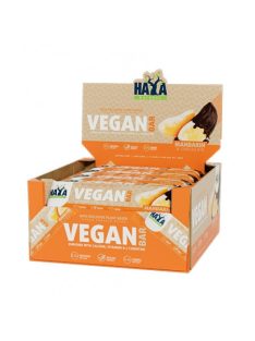   Haya Labs - Vegan Protein Bar 12x40 g - Mandarine & Chocolate