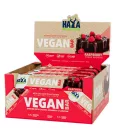 Haya Labs Vegán Protein szelet - Málnás Brownie - 12x40gr