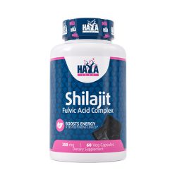   Haya Labs Shilajit Fulvosav komplex - energia, vitalitás támogatás (250mg) - 60 kapszula 
