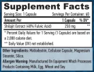 Haya Labs Shilajit Fulvosav komplex - energia, vitalitás támogatás (250mg) - 60 kapszula