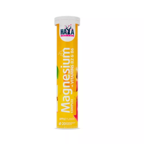 HAYA LABS Magnesium Complex + B2 B6 Pezsgőtabletta (20 db)