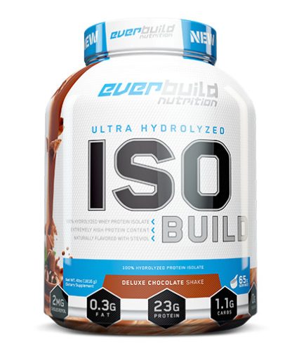 Everbuild Nutrition - Ultra Hydrolized Iso Build Protein 2270g - Tejsavó fehérje izolátum, sütikrém