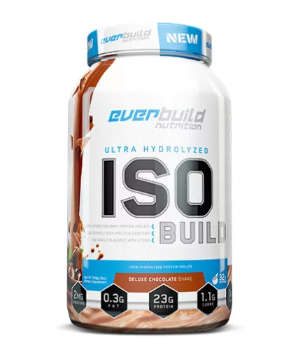 Everbuild Nutrition - Ultra Hydrolized Iso Build Protein 908g - Tejsavó fehérje izolátum, csoki