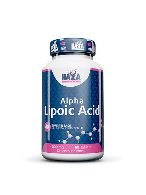 HAYA LABS - Sustained Release Alpha Lipoic Acid 300mg. / 60 Vtabs