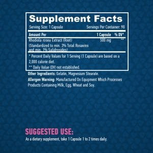 Haya Labs Aranygyökér kivonat - mentális támogatás (500mg) - 90 kapszula