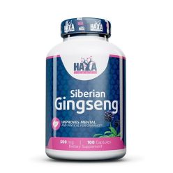   Haya Labs Szibériai Ginzeng - energia és fókusz támogatás (500mg) - 100 kapszula