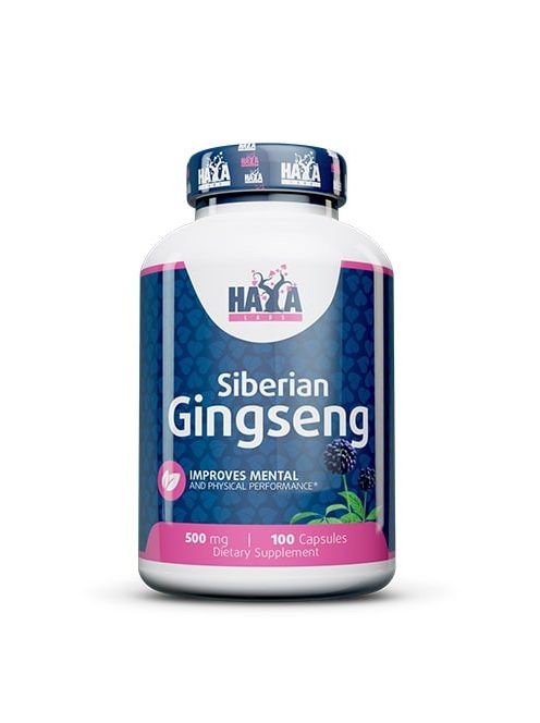 Haya Labs - Siberian Ginseng 500mg / 100caps