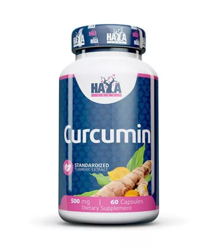 Haya Labs Kurkumin (Curcumin) - kurkuma kivonat (500mg) - 60 tabletta