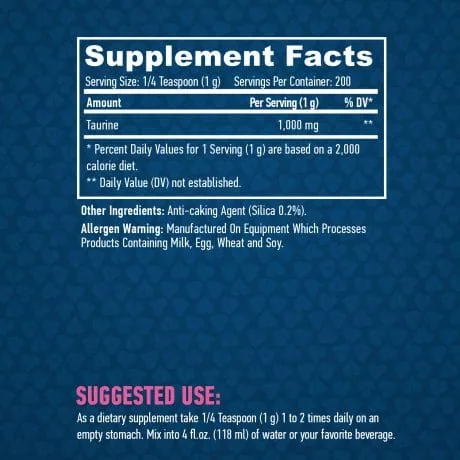 Haya Labs Sport Taurin italpor - 200g