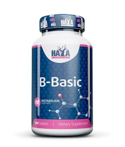 Haya Labs B-Basic - B-vitamin komplex - 100 tabletta
